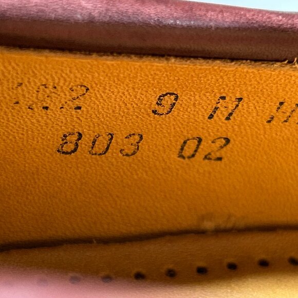 Cole Haan City Mens Size 9 M Leather Dress Shoes Loafers Pinch Penny Brown Work - Picture 8 of 10